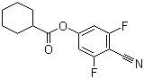 環(huán)己烷羧酸 4-氰基-3,5-二氟苯酯結(jié)構(gòu)式_458549-24-1結(jié)構(gòu)式