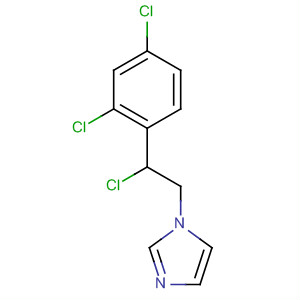 1-(2-氯-2-(2,4-二氯苯基)乙基)-1H-咪唑結(jié)構(gòu)式_46503-49-5結(jié)構(gòu)式