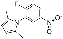 1-(2-氟-5-硝基苯基)-2,5-二甲基-1H-吡咯結構式_465514-85-6結構式