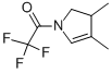 1H-pyrrole, 2,3-dihydro-3,4-dimethyl-1-(trifluoroacetyl)-(9ci) Structure,470691-47-5Structure