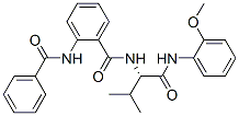 (9ci)-2-(苯甲?；被?-n-[(1s)-1-[[(2-甲氧基苯基)氨基]羰基]-2-甲基丙基]-苯甲酰胺結(jié)構(gòu)式_473801-79-5結(jié)構(gòu)式