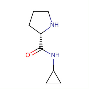 2-Pyrrolidinecarboxamide,n-cyclopropyl-,(2s)-(9ci) Structure,477575-60-3Structure