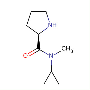 2-Pyrrolidinecarboxamide,n-cyclopropyl-n-methyl-,(2r)-(9ci) Structure,477577-13-2Structure