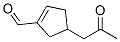 (9ci)-4-(2-氧代丙基)-1-環(huán)戊烯-1-羧醛結(jié)構(gòu)式_479622-71-4結(jié)構(gòu)式