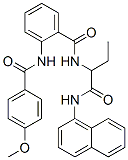 (9ci)-2-[(4-甲氧基苯甲?；?氨基]-n-[1-[(1-萘氨基)羰基]丙基]-苯甲酰胺結(jié)構(gòu)式_485810-09-1結(jié)構(gòu)式