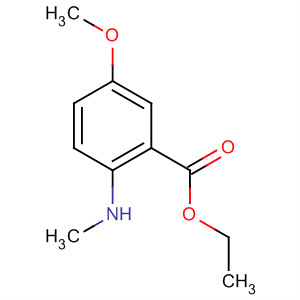 Benzoic acid, 5-methoxy-2-(methylamino)-, ethyl ester (9ci) Structure,485810-84-2Structure