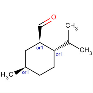 Cyclohexanecarboxaldehyde, 5-methyl-2-(1-methylethyl)-, (1r,2s,5r)-rel-(9ci) Structure,485843-44-5Structure