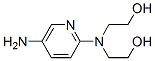 (9ci)-2,2-[(5-氨基-2-吡啶)亞氨基]雙-乙醇結構式_4928-47-6結構式