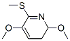 (9CI)-2,3-二氫-2,5-二甲氧基-6-(甲基硫代)-吡啶結構式_494747-08-9結構式