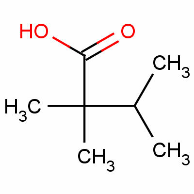 2,2,3-三甲基丁酸結(jié)構(gòu)式_49714-52-5結(jié)構(gòu)式