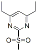 (9CI)-4,6-二乙基-2-(甲基磺?；?-嘧啶結(jié)構(gòu)式_497872-96-5結(jié)構(gòu)式