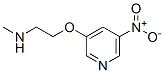 (9ci)-n-甲基-2-[(5-硝基-3-吡啶)氧基]-乙胺結構式_497949-10-7結構式