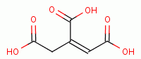 1-Propene-1,2,3-tricarboxylic acid Structure,499-12-7Structure