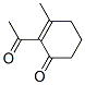 (9ci)-2-乙?；?3-甲基-2-環(huán)己烯-1-酮結(jié)構(gòu)式_499195-92-5結(jié)構(gòu)式