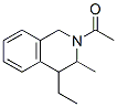 (9ci)-2-乙?；?4-乙基-1,2,3,4-四氫-3-甲基-異喹啉結(jié)構(gòu)式_499196-14-4結(jié)構(gòu)式