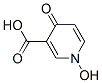 (9CI)-1,4-二氫-1-羥基-4-氧代-3-吡啶羧酸結(jié)構(gòu)式_501688-67-1結(jié)構(gòu)式