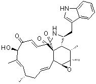 毛殼球菌素 A結(jié)構(gòu)式_50335-03-0結(jié)構(gòu)式