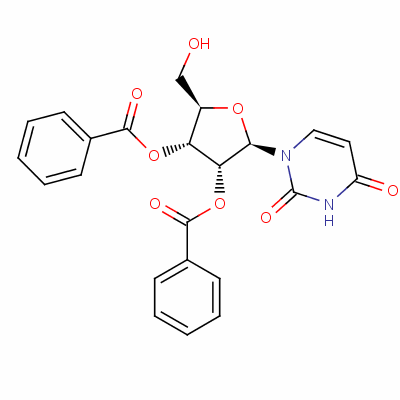 2,3-二-o-苯甲?；蜍战Y(jié)構(gòu)式_50408-20-3結(jié)構(gòu)式