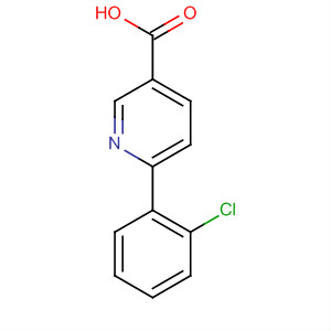 6-(2-氯苯基)煙酸結構式_505082-72-4結構式