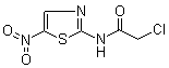 2-氯-n-(5-硝基-噻唑-2-基)-乙酰胺結(jié)構(gòu)式_50772-59-3結(jié)構(gòu)式