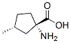 反式-(9CI)-1-氨基-3-甲基-環(huán)戊烷羧酸結(jié)構(gòu)式_50967-94-7結(jié)構(gòu)式