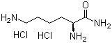 H-lys-nh2.雙鹽酸鹽結(jié)構(gòu)式_51127-08-3結(jié)構(gòu)式