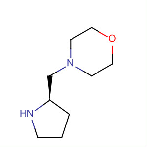(R)-4-(2-吡咯烷甲基)嗎啉結(jié)構(gòu)式_511295-99-1結(jié)構(gòu)式