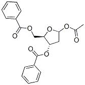 2-脫氧-1-乙酸-3,5-二苯甲酸-D-赤式-五呋喃糖結(jié)構(gòu)式_51255-12-0結(jié)構(gòu)式