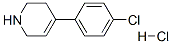 4-(4-氯苯基)-1,2,3,6-四氫吡啶鹽酸鹽結(jié)構(gòu)式_51304-61-1結(jié)構(gòu)式