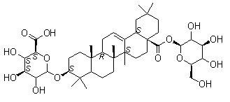 竹節(jié)參皂苷IVa結(jié)構(gòu)式_51415-02-2結(jié)構(gòu)式