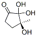 (3s)-(9ci)-2,2,3-三羥基-3-甲基-環(huán)戊酮結(jié)構(gòu)式_514213-34-4結(jié)構(gòu)式