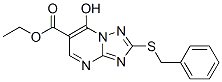 2-芐基磺酰基-7-羥基-[1,2,4]噻唑并[1,5-a]嘧啶-6-羧酸乙酯結構式_51646-43-6結構式