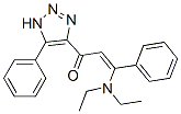 3-(二乙基氨基)-3-苯基-1-(5-苯基-1H-1,2,3-噻唑-4-基)-2-丙烯-1-酮結(jié)構(gòu)式_51720-08-2結(jié)構(gòu)式