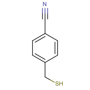 4-(疏基甲基)苯甲腈結(jié)構式_51776-12-6結(jié)構式