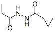 環(huán)丙烷羧酸,2-(1-氧代丙基)肼 (9ci)結(jié)構(gòu)式_518995-78-3結(jié)構(gòu)式