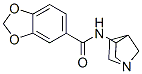n-(1r,3r,4s)-1-氮雜雙環(huán)[2.2.1]庚-3-基-1,3-苯并二氧雜環(huán)戊烯-5-羧酰胺結(jié)構(gòu)式_521277-79-2結(jié)構(gòu)式