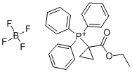 1-乙氧甲酰環(huán)丙基三苯基膦四氟化硼結構式_52186-89-7結構式