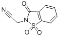 (1,1,3-三氧代-1,3-二氫-1lambda6-苯并[d]異噻唑-2-基)-乙腈結(jié)構(gòu)式_52188-12-2結(jié)構(gòu)式