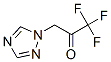 1,1,1-三氟-3-(1H-1,2,4-噻唑-1-基)-2-丙酮結(jié)構(gòu)式_522634-27-1結(jié)構(gòu)式