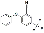 2-氰基-4-三氟甲基二苯基硫化物結(jié)構(gòu)式_52548-95-5結(jié)構(gòu)式