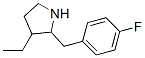 (9CI)-3-乙基-2-[(4-氟苯基)甲基]-吡咯烷結(jié)構(gòu)式_525537-12-6結(jié)構(gòu)式