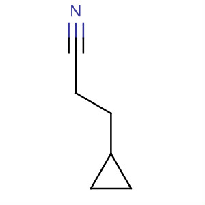 3-環(huán)丙基丙腈結(jié)構(gòu)式_5266-72-8結(jié)構(gòu)式