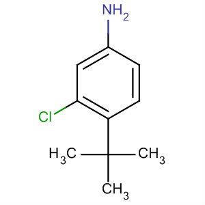 4-叔丁基-3-氯苯胺結構式_52756-36-2結構式