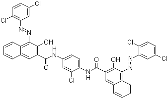 顏料紅 144結構式_5280-78-4結構式