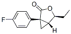 (1s,4s,5r)-(9ci)-4-乙基-1-(4-氟苯基)-3-噁雙環(huán)[3.1.0]-2-己酮結(jié)構式_528588-19-4結(jié)構式