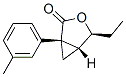 (1s,4s,5r)-(9ci)-4-乙基-1-(3-甲基苯基)-3-噁雙環(huán)[3.1.0]-2-己酮結構式_528588-21-8結構式