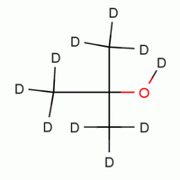 叔丁醇-D10氘代結(jié)構式_53001-22-2結(jié)構式