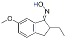 1H-inden-1-one,2-ethyl-2,3-dihydro-6-methoxy-,oxime(9ci) Structure,535935-68-3Structure