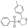 (9CI)-2-(4-甲基苯基)-3-(苯基磺?；?-噻唑烷結(jié)構(gòu)式_537677-92-2結(jié)構(gòu)式
