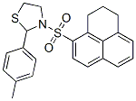 (9CI)-3-[(2,3-二氫-1H-萉-4-基)磺?；鵠-2-(4-甲基苯基)-噻唑烷結(jié)構(gòu)式_537678-05-0結(jié)構(gòu)式